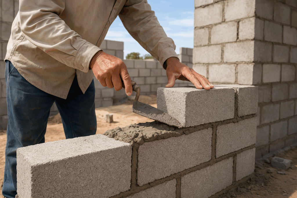 ASAS Advanced Co concrete block production factory in Saudi Arabia